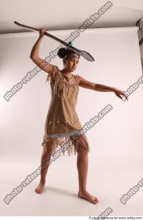 ANISE STANDING POSE WITH SPEAR